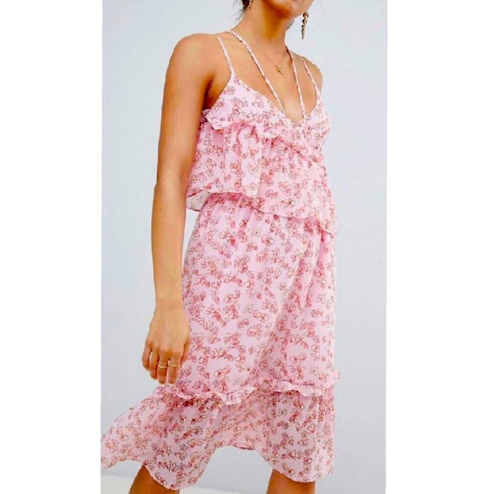 Gorgeous Lost Ink midi dress. Size US Small. Never worn, without tags.